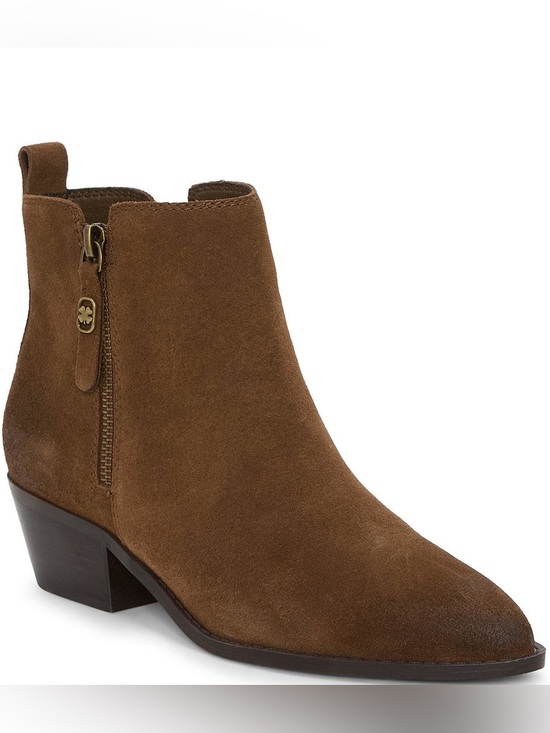 Lucky Brand Shoes - Ailein Suede Ankle Booties